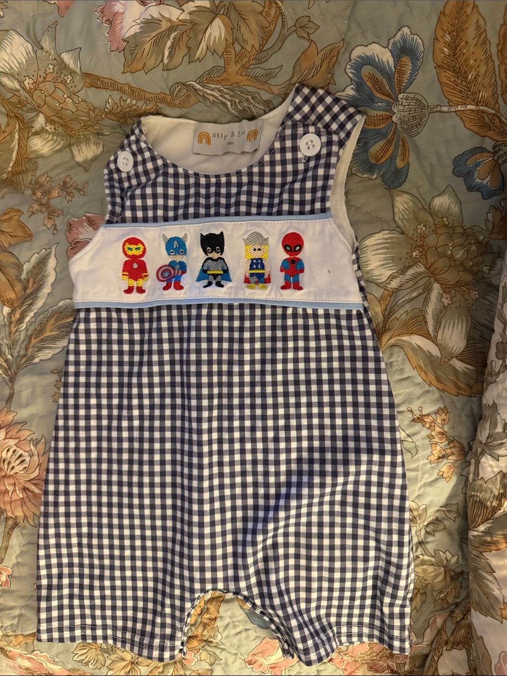 Abby and Evie Super Hero’s Shortall